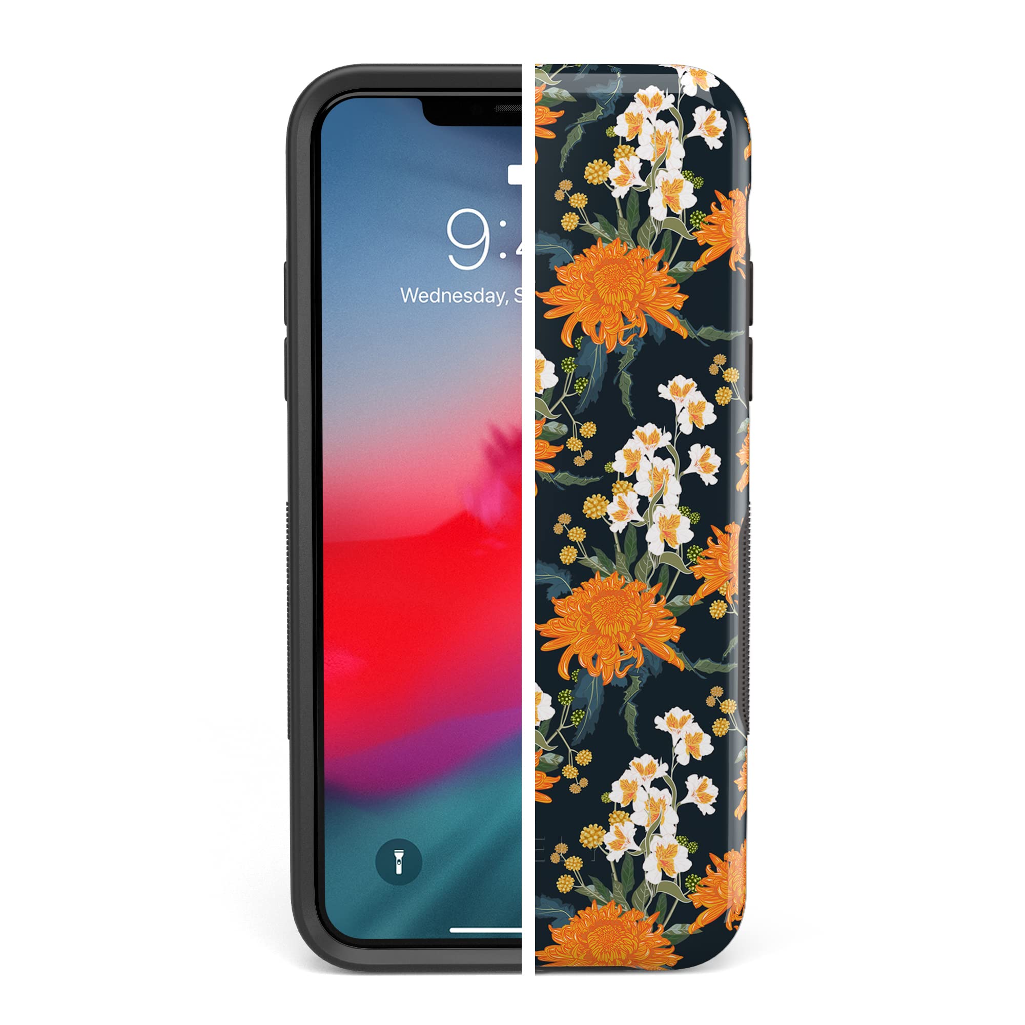 iPhoneケース iPhone 11 pro flower hard case llic Amazon.com: Casely iPhone 11 Pro Case | Field of Flowers